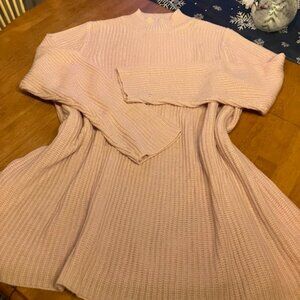 Woman Within Baby Pink Sweater